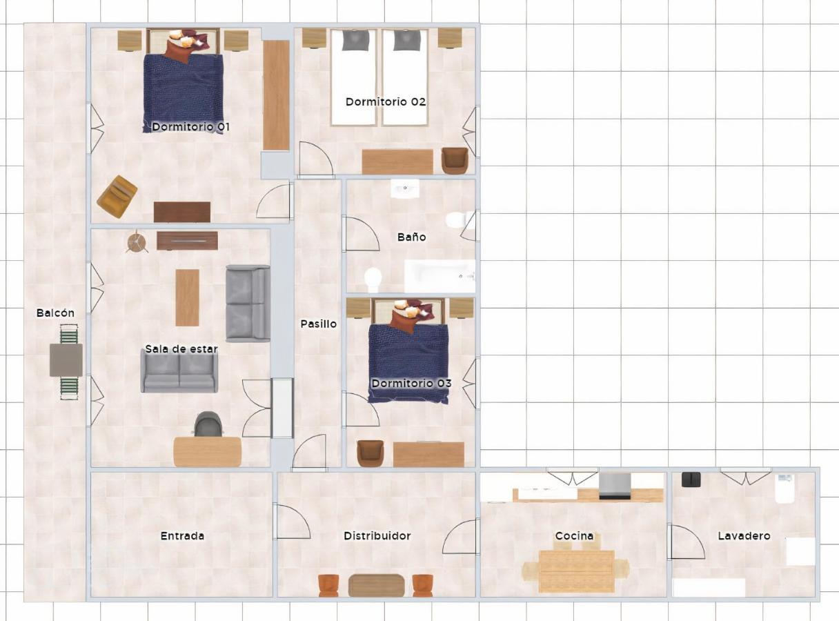 El Rancho Grande - Apartamento Álora Eksteriør billede